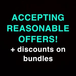 Make offers on your bundles or liked items!